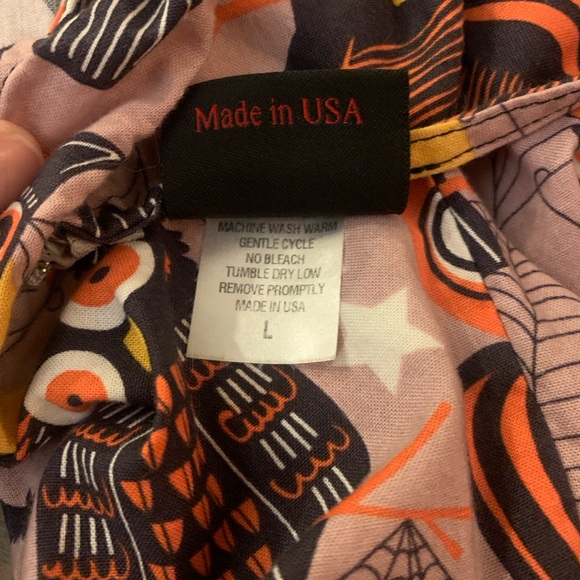 Vintage-Inspired Owl Print Sleeveless Dress 🦉 🦇 🕷️ - Picture 7 of 7